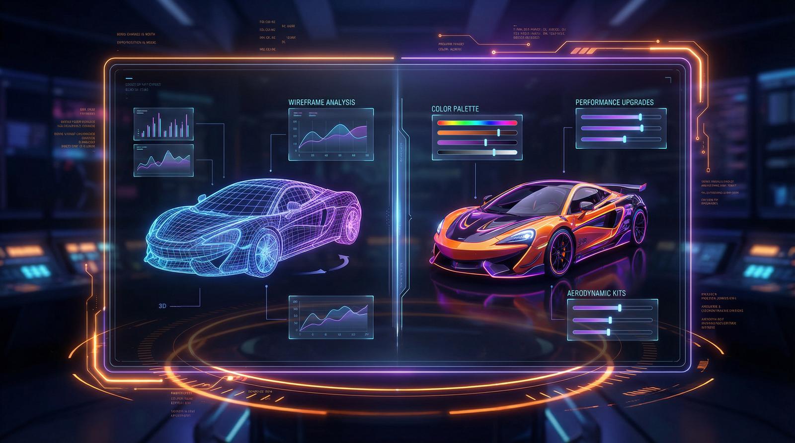 黑料吃瓜AI改装设计界面